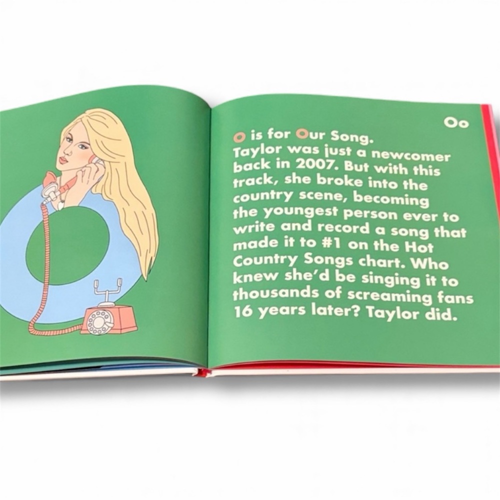 Legends Alphabet Taylor Swift Book - Picture 2 of 5